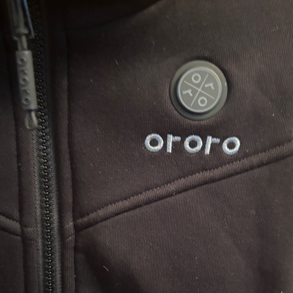 WOMEN'S HEATED FLEECE VEST 
Ororo Black Heated Vest with Battery - Picture 2 of 14